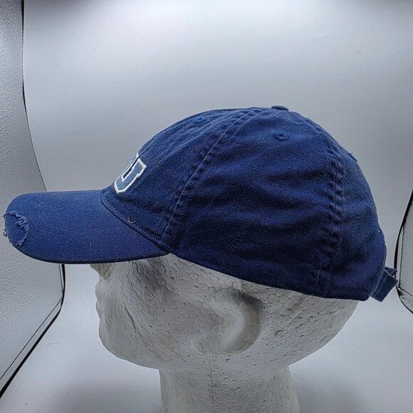 Disney Monsters University Blue Baseball Hat Cap With Annual Pass Pin Adult Size - Picture 2 of 11